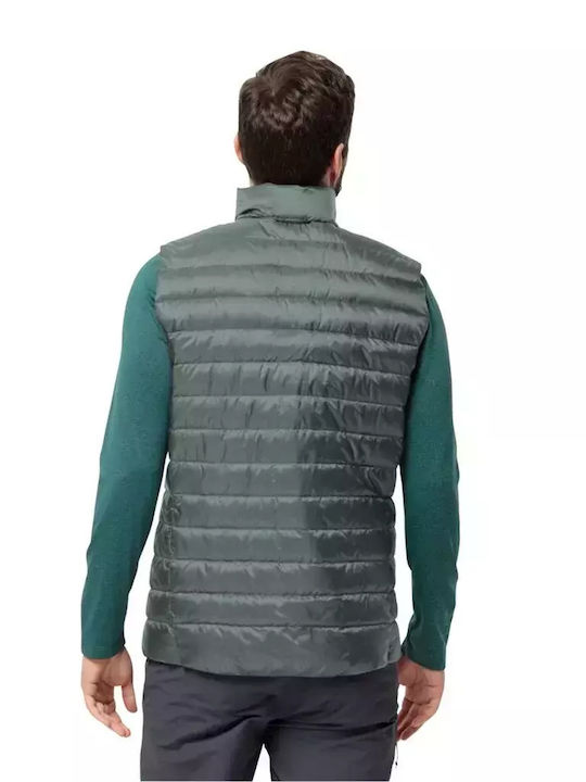 Jack Wolfskin Fără mâneci Geacă pentru bărbați de iarnă GREEN