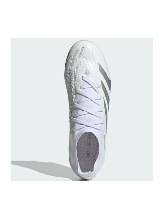 adidas Predator Pro Fußballschuhe mit Stollen Weiß
