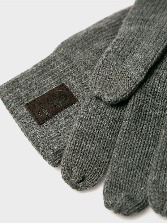 Only & Sons Men's Knitted Gloves Gray