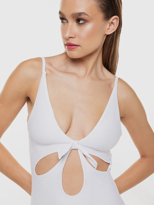 One-Piece Swimsuit White