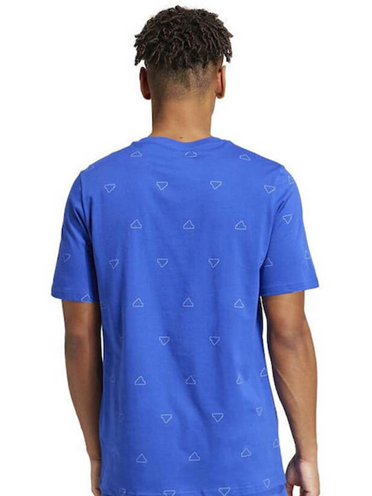 Adidas Men's Short Sleeve T-shirt Blue