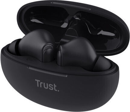 Trust Yavi In-Ear Bluetooth-Freisprecheinrichtung Kopfhörer mit Ladeetui Schwarz