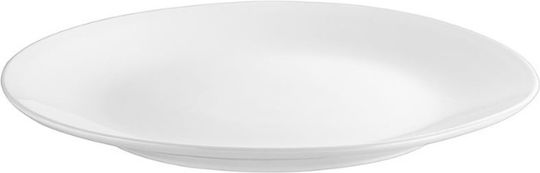 Dot Serving Platter Oval made of Porcelain White