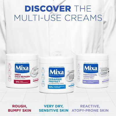 Mixa Urea Cica Repair+ Renewing Moisturizing Cream with Urea 400ml