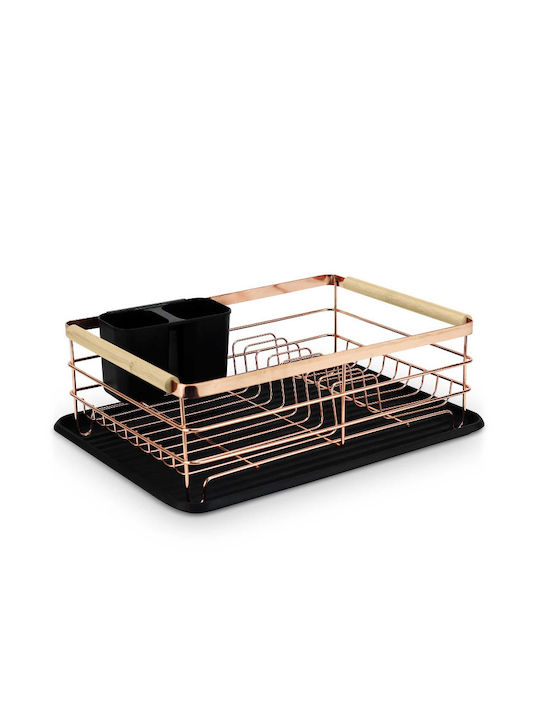 Massido Metallisches Gold Spülbeckenablauf 43x32x14cm