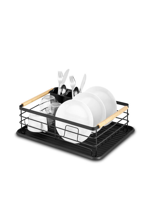 Massido Aluminum Sink Strainer Black 43x32x14cm
