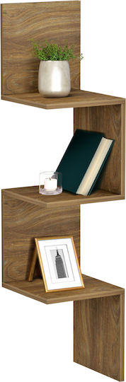 Eckregal Wand Illusion Beige 25x25x105.4cm