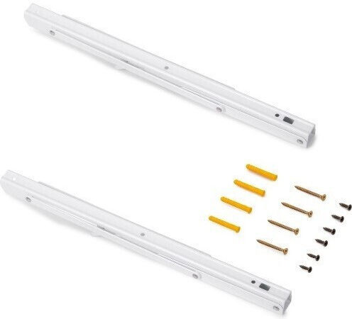 Corner Set of 2 pieces of broken shelf support Emuca White 223-7018912whi 40kg 7018912