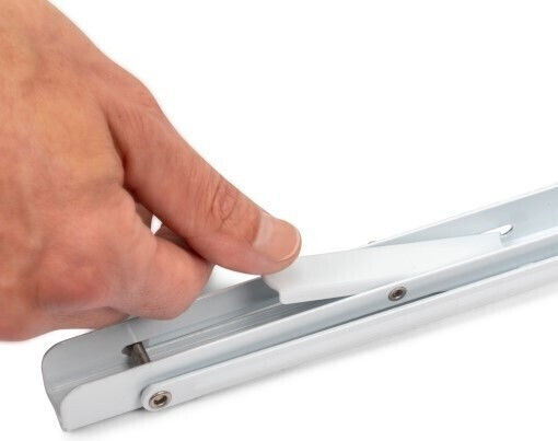 Corner Set of 2 pieces of broken shelf support Emuca White 223-7018912whi 40kg 7018912
