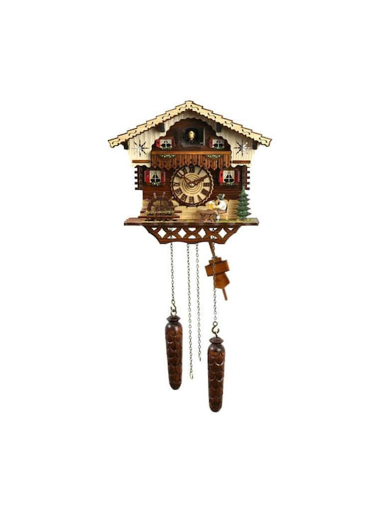 Cuckoo Clock With Alpine House Show, Animation & Music