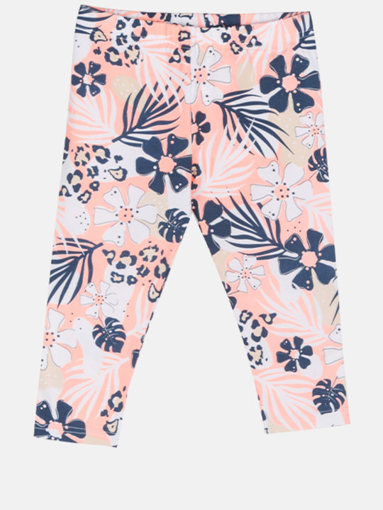 Set Kinder Leggings Capri Blau