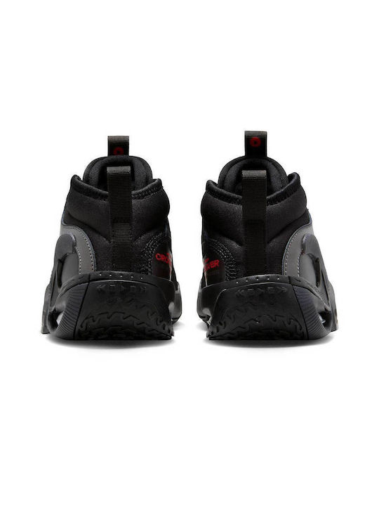 Air Zoom Crossover 2 Kids Sports Shoes Basketball with Laces Black