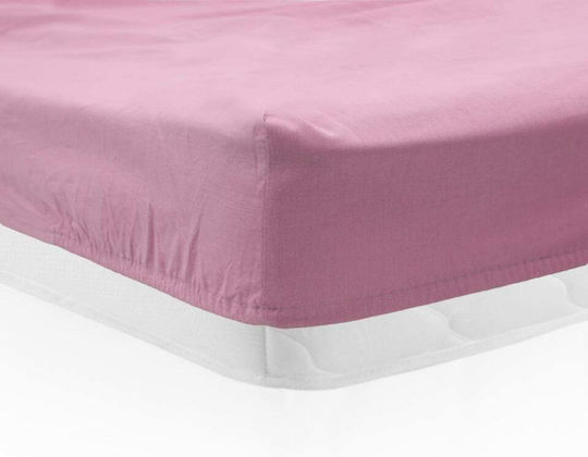 Heinner Super dublu 160x200cm cu Elastic Roz