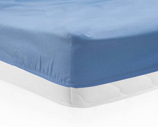 Heinner Cearșaf Dublu cu Elastic 140x200cm. Albastru
