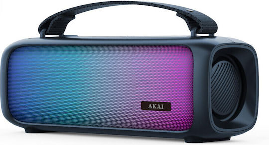 Akai Proffesional Ηχείο Bluetooth 8W με Ραδιόφωνο και Διάρκεια Μπαταρίας έως 7 ώρες Μπλε ABTS-08BL