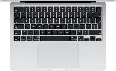 Apple MacBook Air 13" (2024) 13.6" Retina Display (M3-8-core/8GB/512GB SSD) Silver (UK Keyboard)