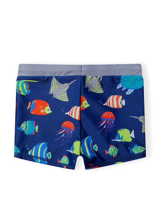 Minoti Kinder Badeanzug Badeshorts Blau
