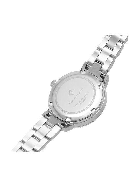 Gant Park Avenue Γυναικείο Ρολόι 28mm Μπαταρίας με Μεταλλικό Μπρασελέ