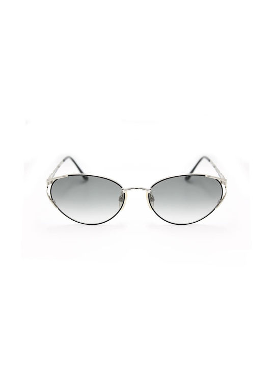 Ysl Women's Sunglasses with Silver Metal Frame and Silver Gradient Mirror Lens SL 4103 Y306