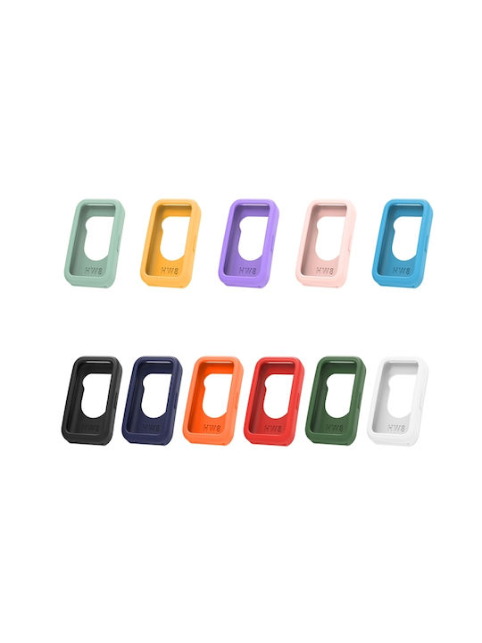 Protective Case Silikonhülle in Lila Farbe für Huawei Band 8