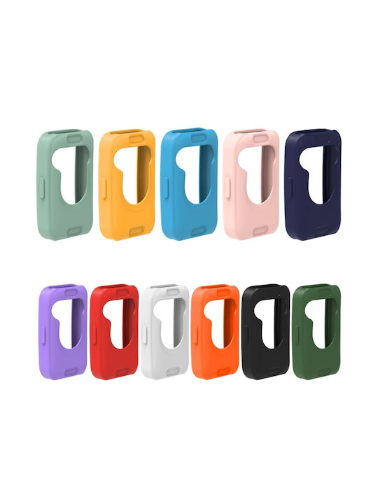 Protective Case Силиконов Калъф в Оранжев цвят за Huawei Band 8