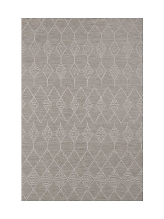 Woven Rug Jersey 182/515 Light Beige Diamonds - Colore Colori - 2.50x3.50