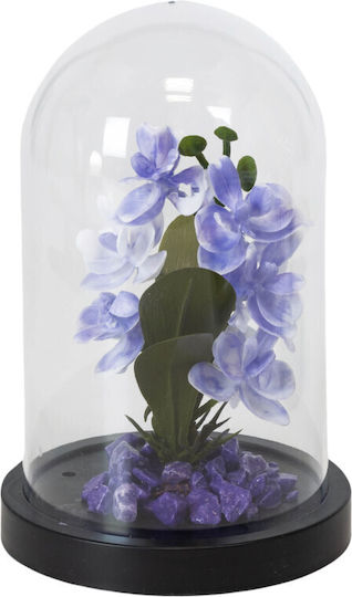 Artificial Plant in Glass Pot 11.5x18cm No45038