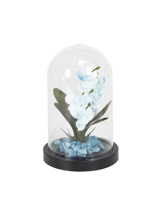Artificial Plant in Glass Pot 11.5x18cm No45038