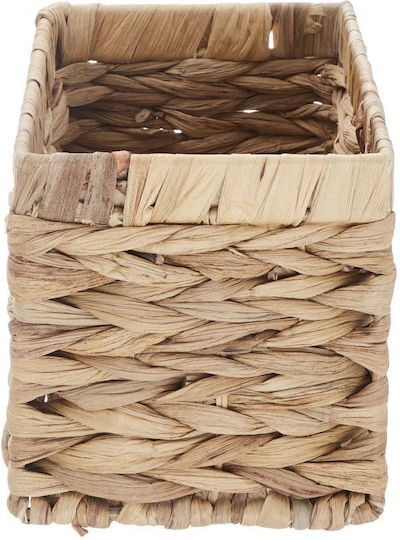 Butlers Coș Decorativ Metalic Cu Mânere Bej 16x12 cm
