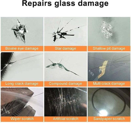 Jiageng Κιτ Επισκευής Παρμπρίζ Αυτοκινήτου - Diy Car Windshield Repair Kit
