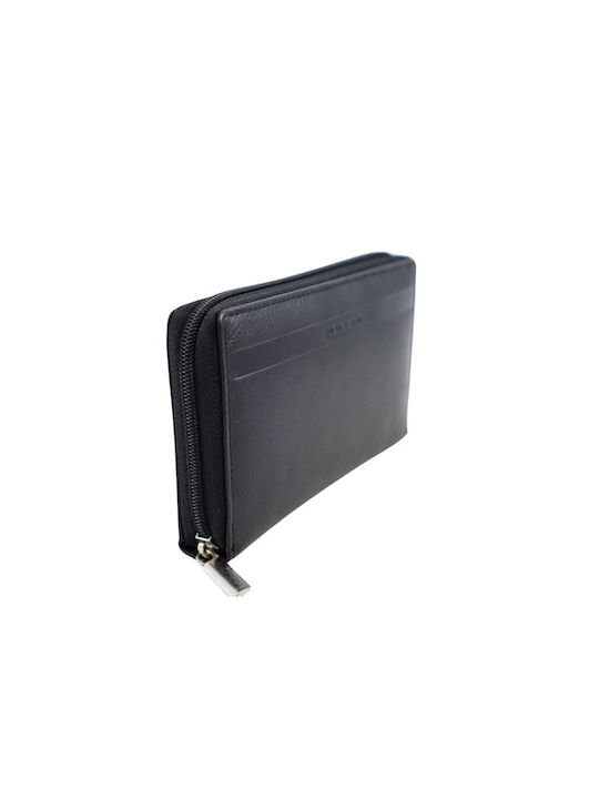 Women's Leather Wallet Pierre Cardin 247 Black Black