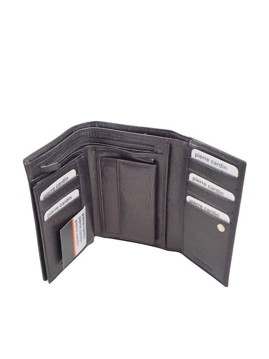 Women's Leather Wallet Pierre Cardin 59 Black