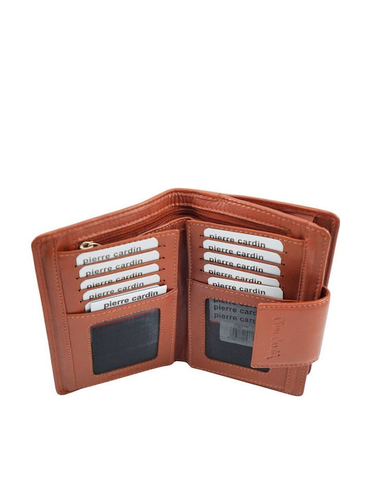 Γυναικείο Δερμάτινο Πορτοφόλι Pierre Cardin 228 Brown Ταμπα Γυναικείο Δερμάτινο Πορτοφόλι Pierre Cardin 228 Brown Ταμπα