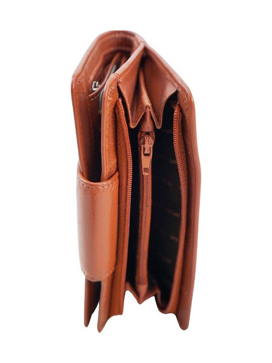 Γυναικείο Δερμάτινο Πορτοφόλι Pierre Cardin 228 Brown Ταμπα