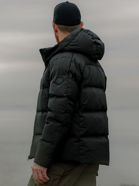 Omega Down Jacket Black