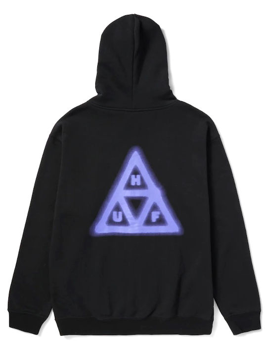 Huf Hoodie Horus F/z Hoodie - negru