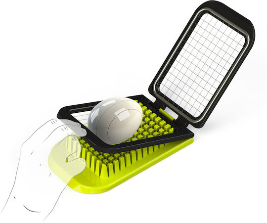 Vegetable Slicer For Salads Ibili-easycook, Plastic/stainless Steel, 21x12x3 Cm, Green/black