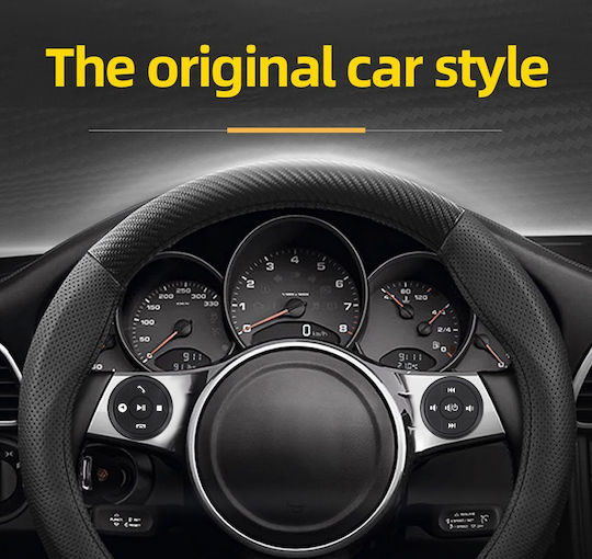 Car Steering Wheel Control (Wireless) With Independent Bluetooth (universal Screens Volume Monitors Rear Wheel 1 2 Din Bt Oem Rechargeable Bt Radio Screen Music Wireless Phone Calls)