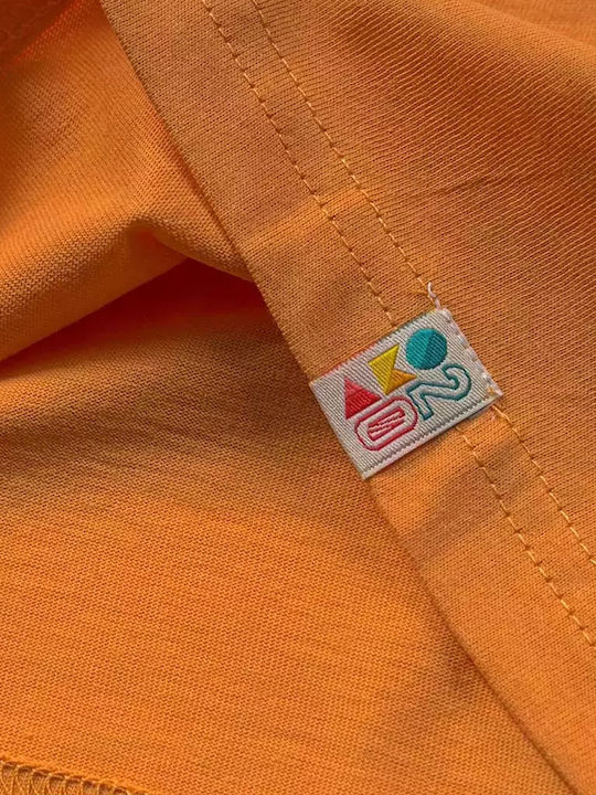 Ako Jungen T-Shirt für Jungen Gone Surfing Orange