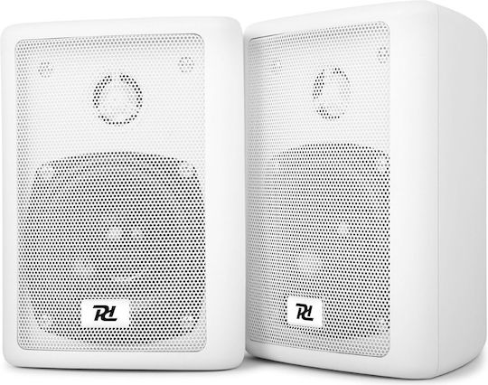 Power Dynamics Παθητικά Επιτοίχια Ηχεία 75W (Ζεύγος) Λευκά