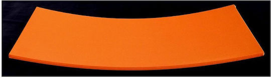 Audiodesigner Ola Orange Curved Sound Absorbing Fabric Panel 2000 X 800 Mm / 1,6 T.m.