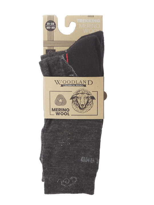 Woodland - Isothermal Merino Socks - Grey