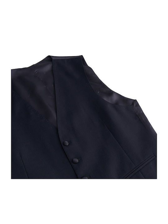 Κοστούμι Με Γιλέκο Manuel Ritz Σκούρο Μπλε Abito C-gilet 3630arw3328-240000-89