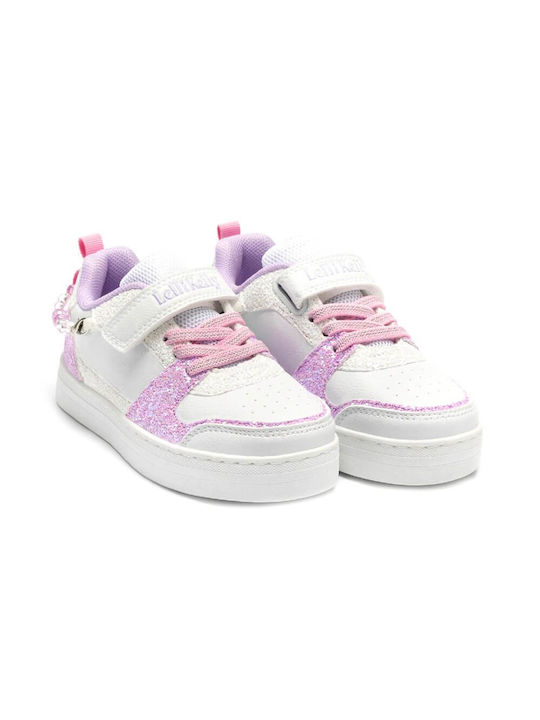 Kinder-Sneaker Weiß / Flieder LK4010-BILI