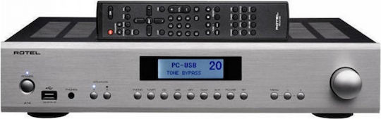 Rotel A14 MKII Ολοκληρωμένος Ενισχυτής Hi-Fi Stereo 150W/4Ω Ασημί