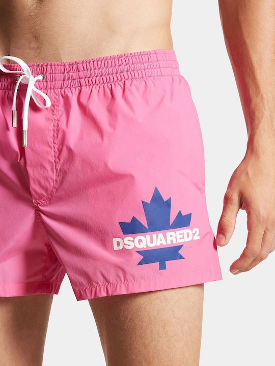 Μαγιό Boxer Dsquared2 Ροζ D7b5f5600-659