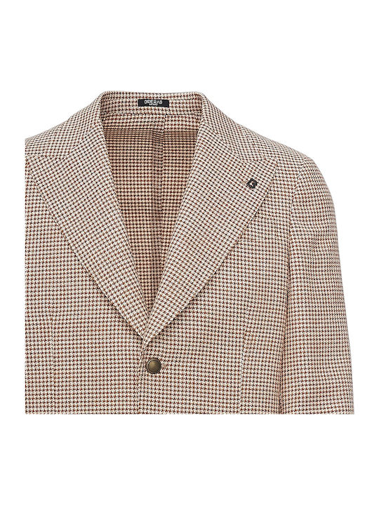 Breras Pie De Poule Wolljacke Veronag007 - Ungeschickt Veronag007/ocra