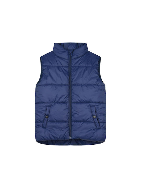 Solid Color Sleeveless Jacket For Boy - Cherry 12-224117-1-5-etwn-kerassi