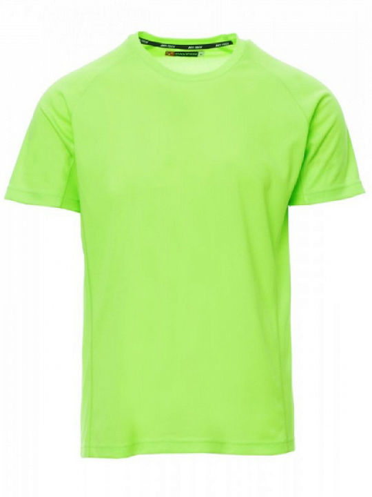 Payper Runner Unisex Short Sleeve Promotional T-Shirt Yellow