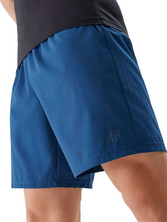 4F Men's Athletic Shorts Navy Blue